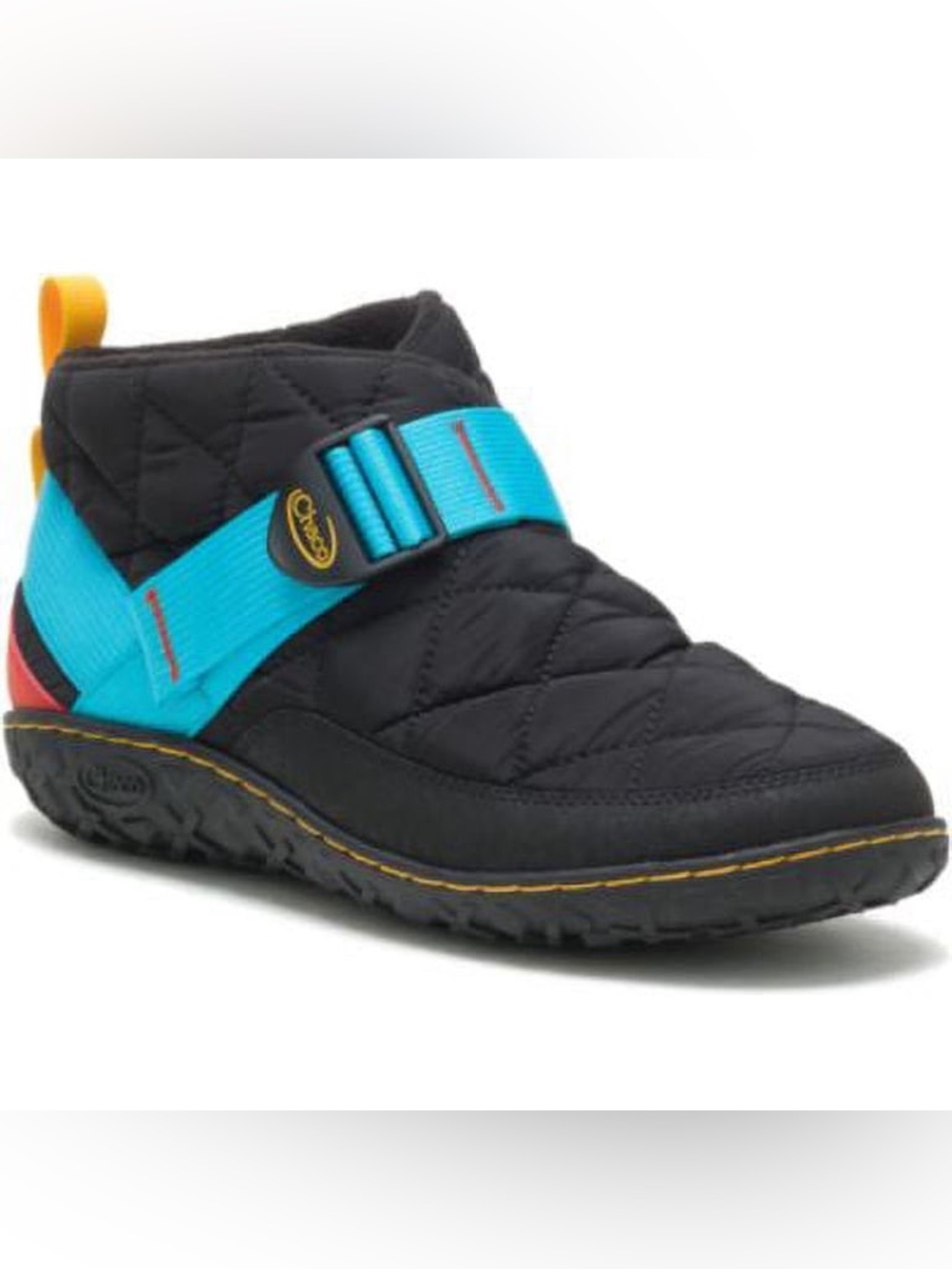 Chaco Women's Ramble Puff Arctic Chill Black Ankle Boot Size 7